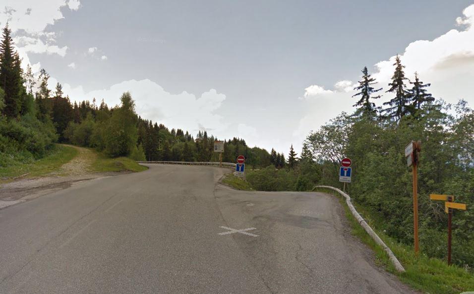 Turn right before you enter the station